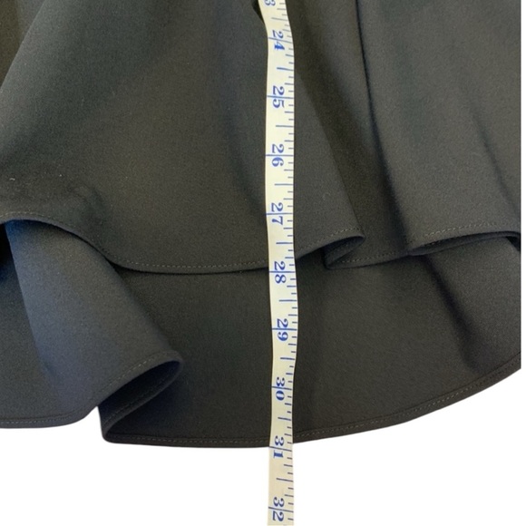 SCRIPTED RUFFLED SKIRT SZ SMALL Black with Ruffled for Night Out - Picture 7 of 11